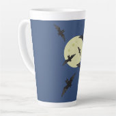 Tasse Latte Bataille volant dans la lune (Angle gauche)