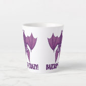 Tasse Latte Batcrap Crazy Wacky (Devant)