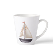 Bateau à voile marron et nom
