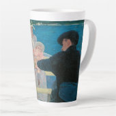 Tasse Latte Bateau de Mary Cassatt, Art Vintage (Angle droit)