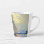Tasse Latte Bateau Monet au Petit-Gennevilliers (Droite)