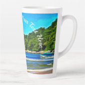 Tasse Latte Bateaux de pêche Mismaloya 0346 (Droite)