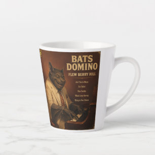 Tasse Latte Bats Domino Album : une parodie