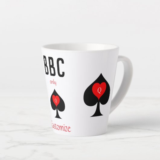 Tasse Latte BBC Seule pique lame signe Thunder_Cove (Angle droit)
