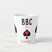 Tasse Latte BBC Seule pique lame signe Thunder_Cove (Devant)