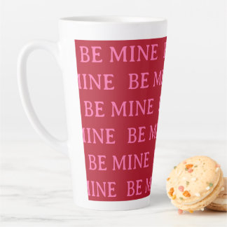 Tasse Latte Be Mine Valentine’s Day Gift – Romantic Love 
