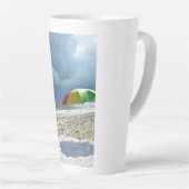 Tasse Latte Beach Life (Angle droit)