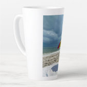 Tasse Latte Beach Life (Angle gauche)