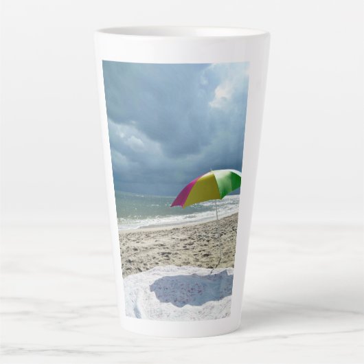Tasse Latte Beach Life (Devant)