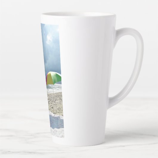 Tasse Latte Beach Life (Droite)