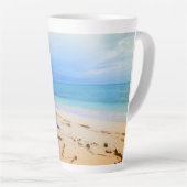Tasse Latte Beachscape (Angle droit)
