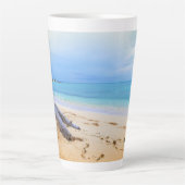 Tasse Latte Beachscape (Devant)