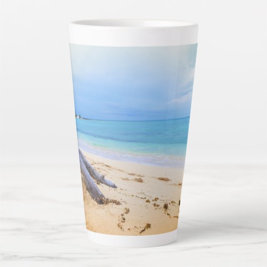 Tasse Latte Beachscape (Devant)