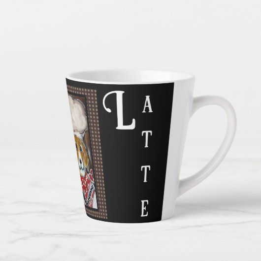 TASSE LATTE BEAGLE (Droite)