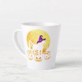 Tasse Latte Beagle Chien Halloween Costume Amoureux des chiens (Angle gauche)