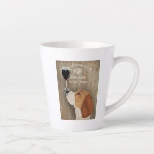 Tasse Latte Beagle Dog Au Vin
