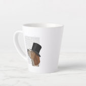 Tasse Latte Beagle, Hound officiel et Casquette (Angle gauche)