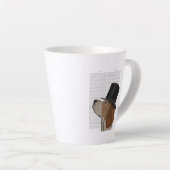 Tasse Latte Beagle, Hound officiel et Casquette (Angle droit)