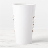 Tasse Latte Beagle Lover Design (Devant)