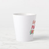 Tasse Latte Beau Joyeux anniversaire (Devant)