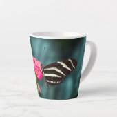 Tasse Latte Beau papillon (Angle droit)