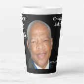 Tasse Latte Beau problème latte (Devant)