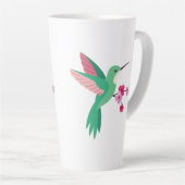 Tasse Latte Beau un colibri Mugs&Cups (Angle droit)