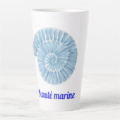 Tasse Latte Beauté marine (Devant)