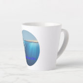 Tasse Latte Beauté marine glacier- (Angle droit)