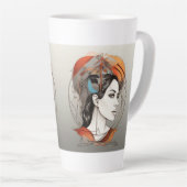 Tasse Latte beauté révélée (Angle droit)