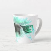 Tasse Latte Bébé dauphin (Angle droit)