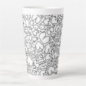 Tasse Latte Bébé féministe drôle (Devant)