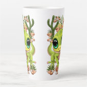 Tasse Latte Bébé Geckos jote personnages de dessin (Devant)