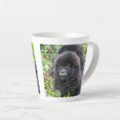 Tasse Latte Bébé gorille des montagnes (Angle droit)