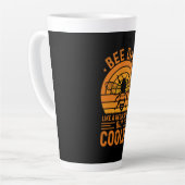 Tasse Latte Bee Dad (Angle gauche)