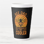 Tasse Latte Bee Dad (Devant)