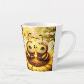 Tasse Latte BEE Mine Sunflower (Droite)