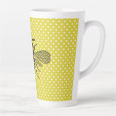 Tasse Latte BEES et Honeycomb - Sauvez les abeilles (Droite)