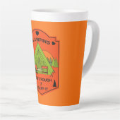 Tasse Latte Bell Tent Glamping (Angle droit)