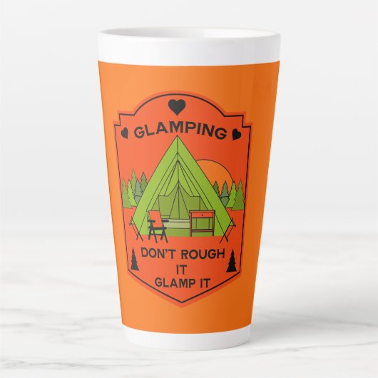 Tasse Latte Bell Tent Glamping (Devant)
