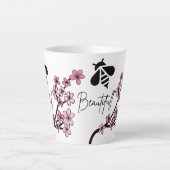 Tasse Latte belle abeille (Devant)