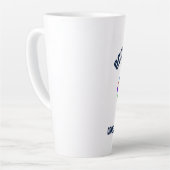 Tasse Latte Belle citation d'ergothérapie (Angle gauche)