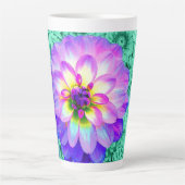 Tasse Latte Belle Coupe en latte de fleur Dahlia couleur mixte (Devant)