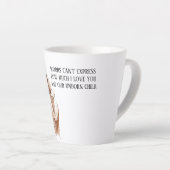 Tasse Latte Belle Grossesse Femme Cadeau Avec Citation Romanti (Angle droit)