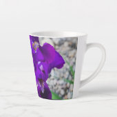 Tasse Latte Belle iris violet (Droite)