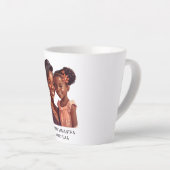 Tasse Latte Belle maman et fille noire (19) (Angle droit)