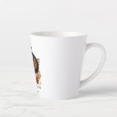 Tasse Latte Belle mère et fille noire (16) (Droite)