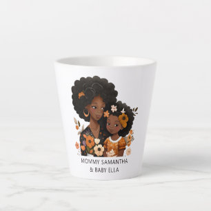 Tasse Latte Belle mère et fille noire (16)