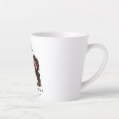 Tasse Latte Belle mère et fille noire (2) (Droite)