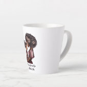 Tasse Latte Belle mère et fille noire (28) (Angle droit)